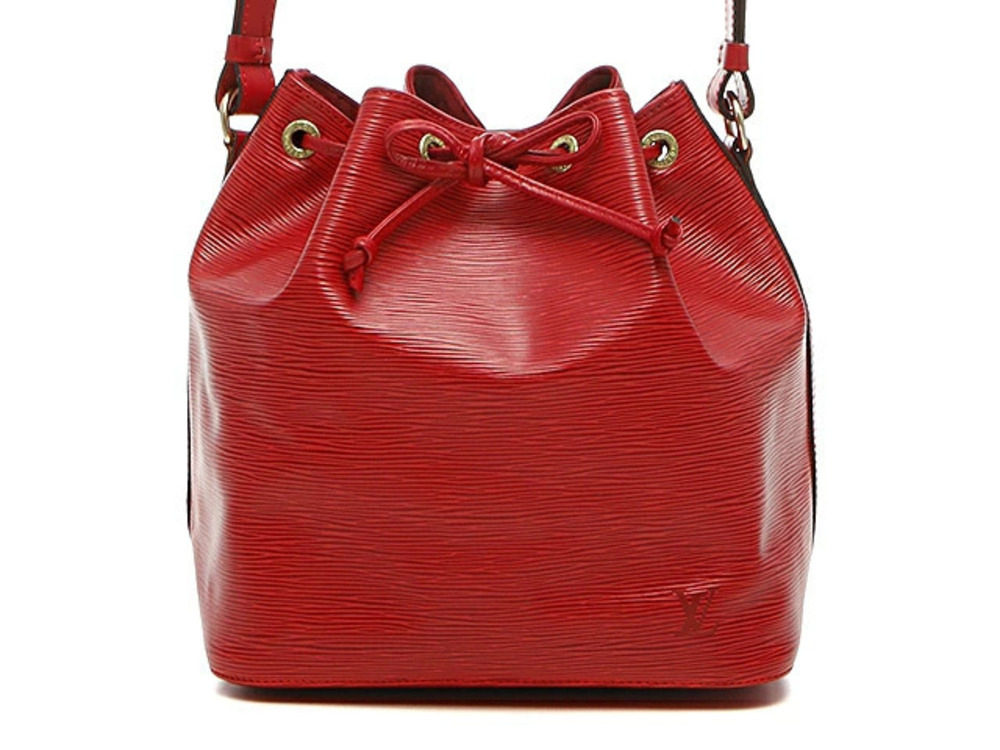 LOUIS VUITTON Neo Noe Shoulder Bag Epi Leather Castilian Red